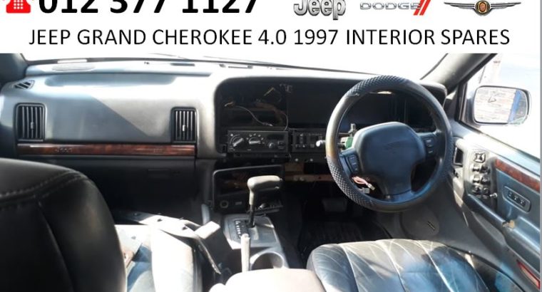 JEEP GRAND CHEROKEE 4.0 1997 INTERIOR SPARES/PARTS