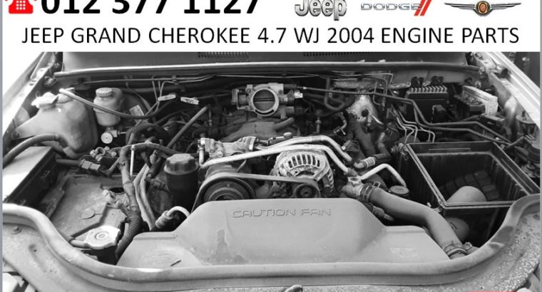 Jeep Grand Cherokee 4.7 WJ 2004 engine parts for sale