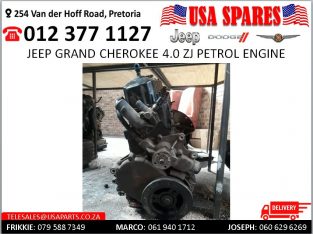 Jeep Grand Cherokee 4.0 ZJ petrol engine for sale