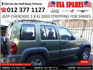Jeep Cherokee 2.8 KJ 2003 stripping for spares
