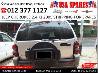 Jeep Cherokee 2.4 KJ 2005 stripping for spares