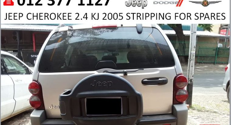 Jeep Cherokee 2.4 KJ 2005 stripping for spares