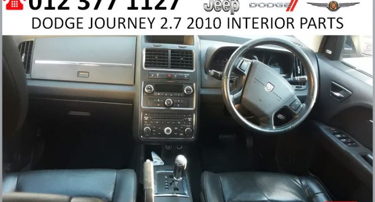 Dodge Journey 2.7 2010 interior spares for sale