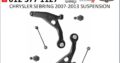 CHRYSLER SEBRING 2007-2013 SUSPENSION SPARES/PARTS