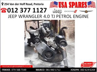 Jeep Wrangler 4.0 TJ petrol engine for sale