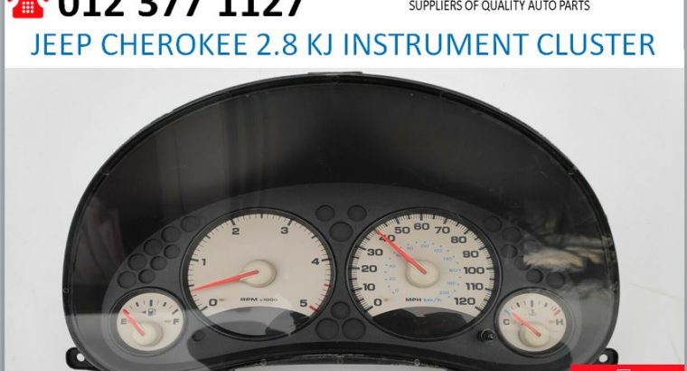 Jeep Cherokee 2.8 KJ instrument cluster for sale