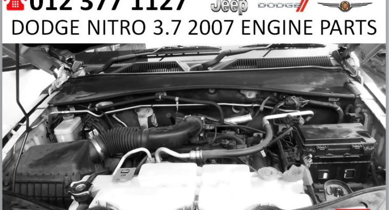 Dodge Nitro 3.7 2007 engine parts for sale