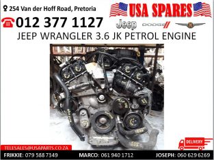 Jeep Wrangler 3.6 JK petrol engine for sale