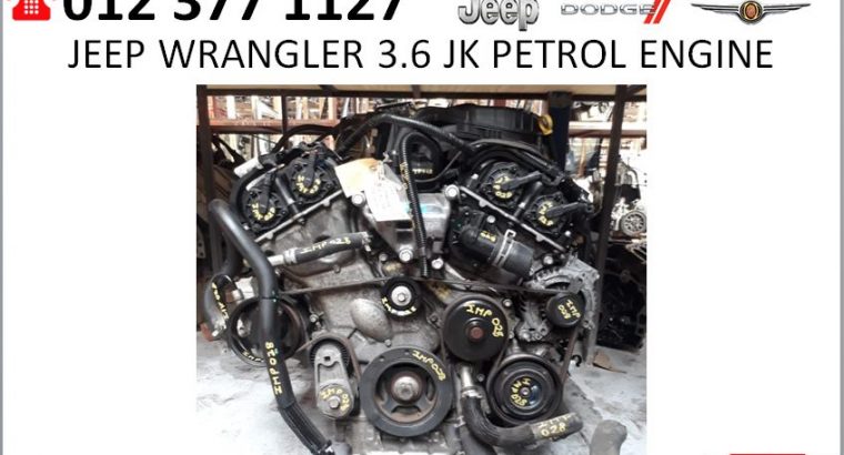 Jeep Wrangler 3.6 JK petrol engine for sale