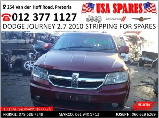 Dodge Journey 2.7 SXT 2010 stripping for spares