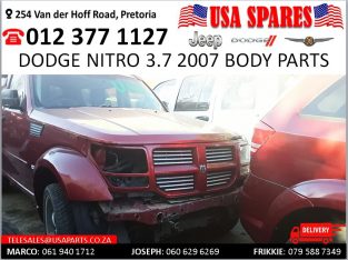 Dodge Nitro 3.7 2008 body spares for sale