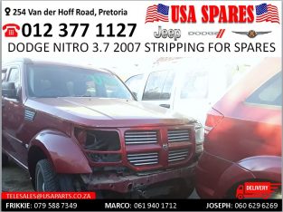 Dodge Nitro 3.7 2007 stripping for spares