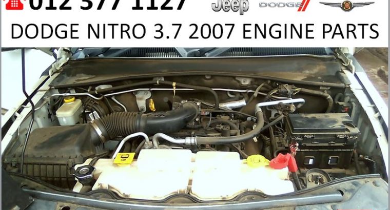 DODGE NITRO 3.7 2007 ENGINE PARTS/SPARES