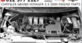 Chrysler Grand Voyager 3.3 2000 engine parts for sale