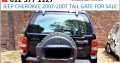 Jeep Cherokee KJ 2002-07 tail gate/boot for sale