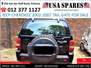 Jeep Cherokee KJ 2002-07 tail gate/boot for sale