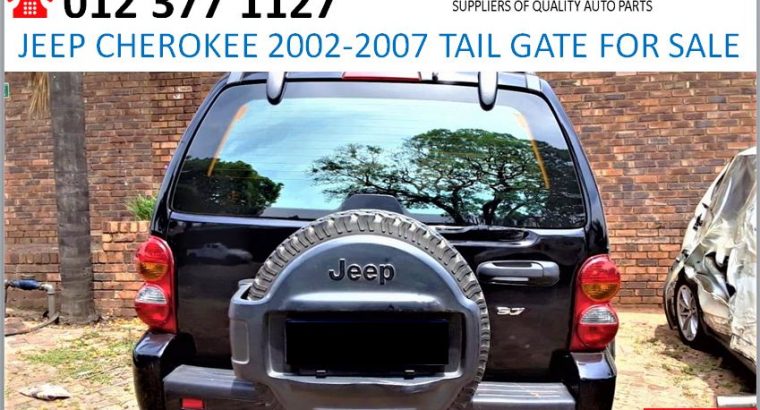Jeep Cherokee KJ 2002-07 tail gate/boot for sale