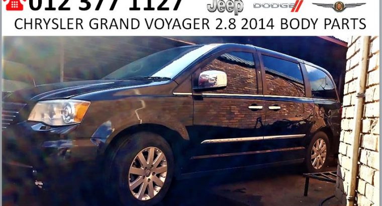 Chrysler Grand Voyager 2.8 2014 body spares for sale