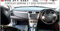 Chrysler Sebring 2.7 2010 interior spares for sale