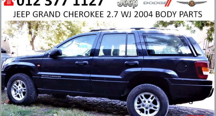 Jeep Grand Cherokee 2.7 WJ 2004 body spares for sale