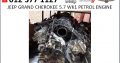 Jeep Grand Cherokee 5.7 WK1 petrol engine for sale