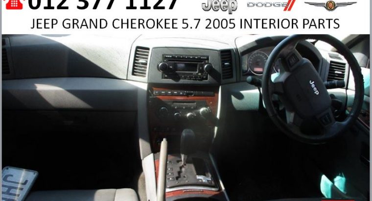 Jeep Grand Cherokee 5.7 2005 interior parts for sale