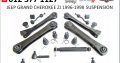 Jeep Grand Cherokee 4.0/5.2 ZJ 1996-1998 suspension parts