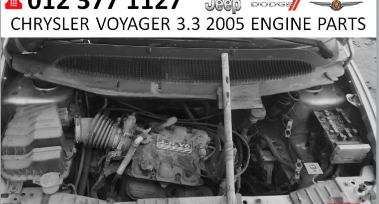 Chrysler Voyager 3.3 2005 engine parts for sale