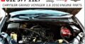 CHRYSLER GRAND VOYAGER 3.8 2010 ENGINE PARTS/SPARES