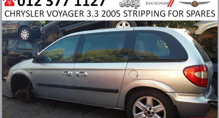 Chrysler Voyager 3.3 2005 stripping for spares
