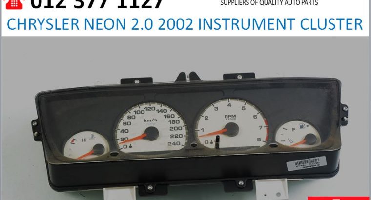 Chrysler Neon 2.0 instrument cluster for sale