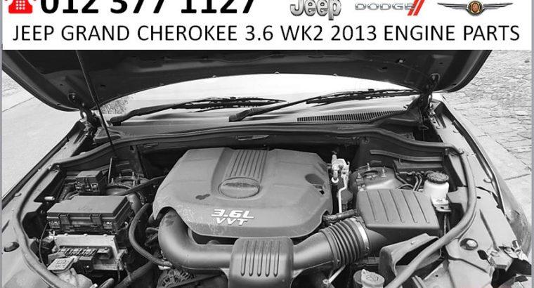 Jeep Grand Cherokee 3.6 Wk2 2013 engine parts