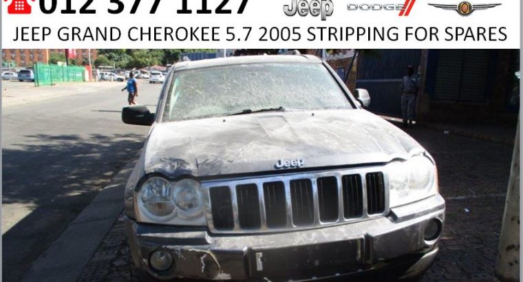 Jeep Grand Cherokee 5.7 WK 2005 stripping for spares