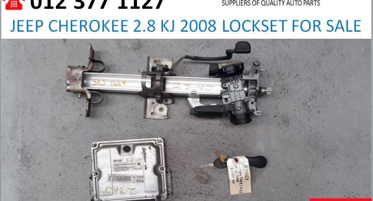 Jeep Cherokee 2.8 KJ 2008 lockset for sale