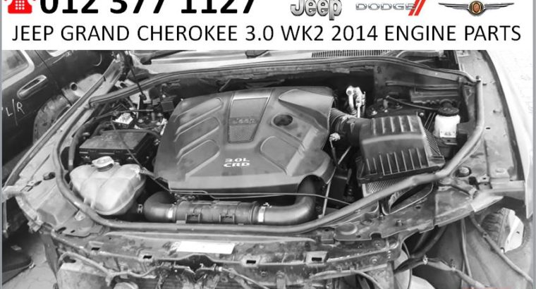 Jeep Grand Cherokee 3.0 Wk2 2014 engine parts for sale