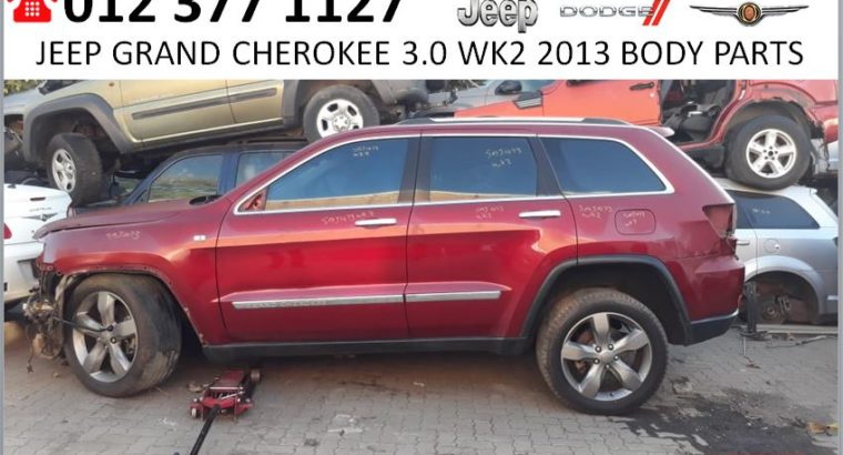 Jeep Grand Cherokee 3.0 WK2 2013 body spares for sale