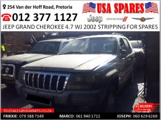 Jeep Grand Cherokee 4.7 WJ 2002 stripping for spares