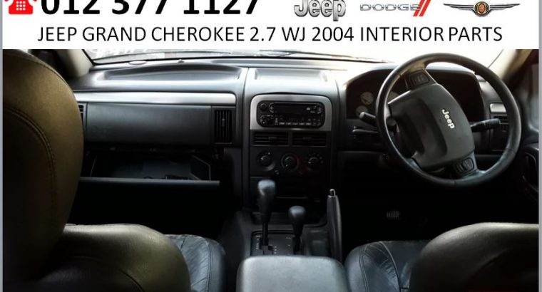Jeep Grand Cherokee 2.7 wj 2002 interior parts for sale