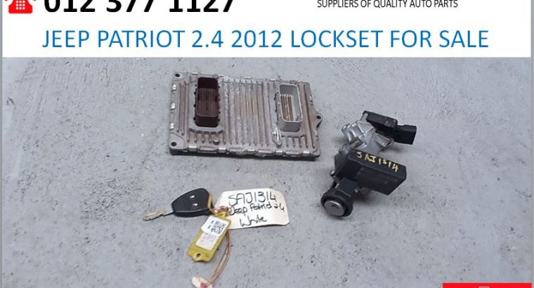Jeep Patriot 2.4 2012 lockset for sale