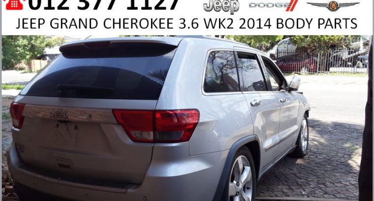 Jeep Grand Cherokee 3.6 WK2 2014 body spares for sale