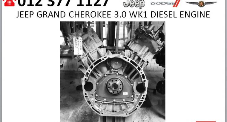 Jeep Grand Cherokee 3.0 Wk1 diesel engine for sale