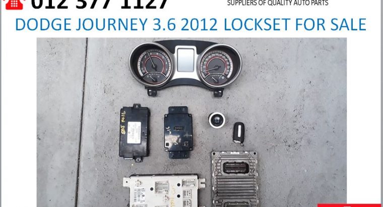 Dodge Journey 3.6 2012 lockset for sale