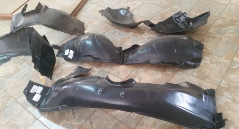 Fender liners for sale on Opel Chev Suzuki and Haval