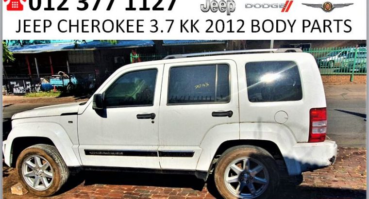 Jeep Cherokee 3.7 KK 2012 body spares for sale