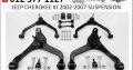 Jeep Cherokee 3.7/2.8/2.4 KJ 2002-07 suspension parts for sale