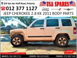 Jeep Cherokee 2.8 KK 2011 body spares for sale