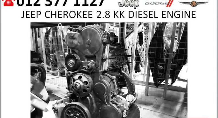 Jeep Cherokee 2.8 KK diesel engine for sale