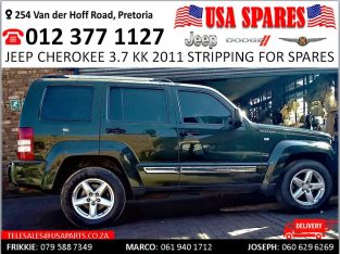 Jeep Cherokee 3.7 KK 2011 stripping for spares