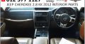 Jeep Cherokee 2.8 kk 2012 interior spares for sale