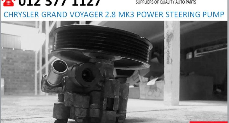 Chrysler grand voyager 2.8 2008-15 power steering pumps for sale